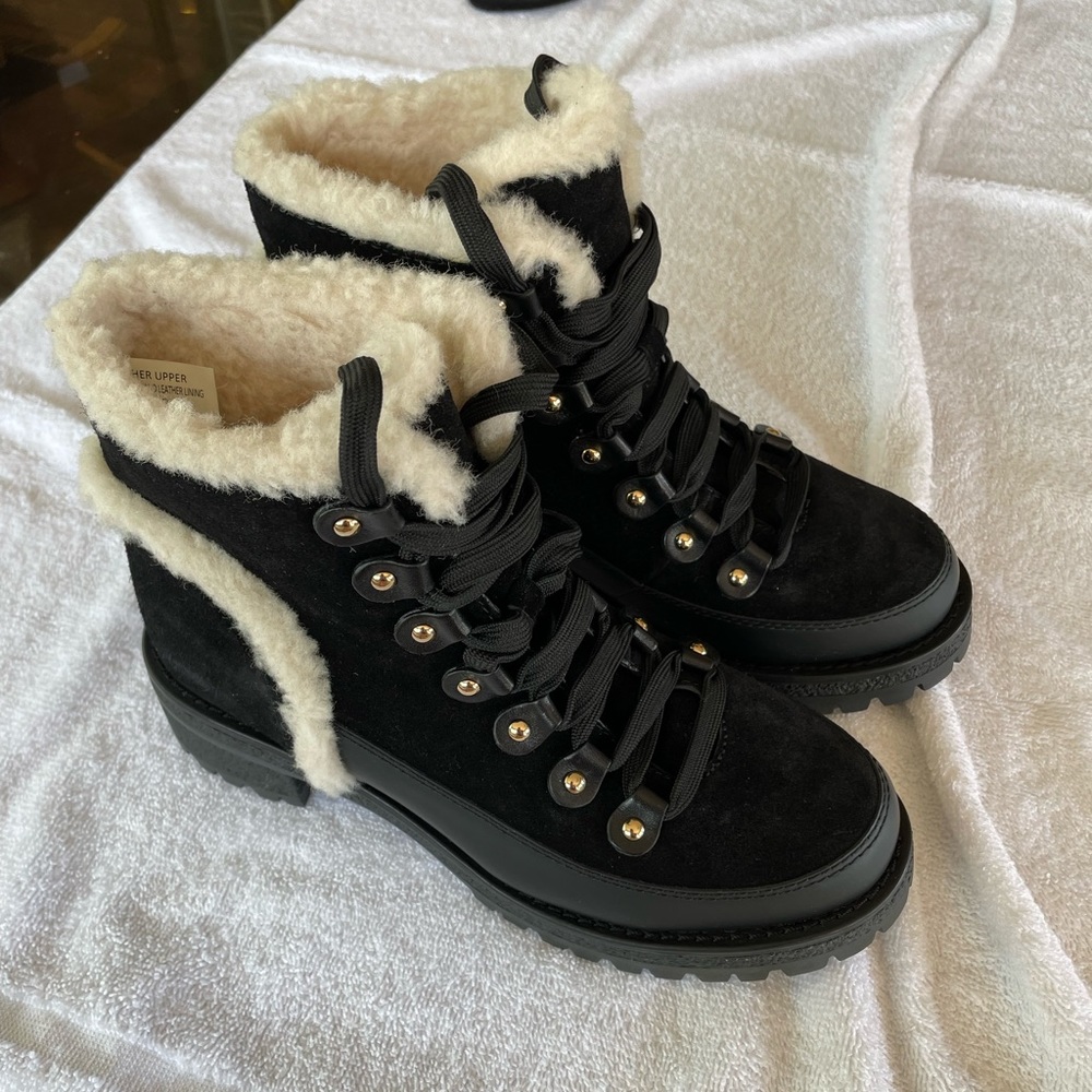 Tory Burch Cooper Shearling Bootie